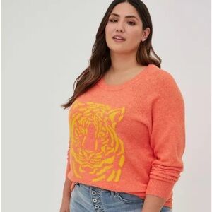 Torrid Vegan Cashmere Pullover‎ Raglan Sweater